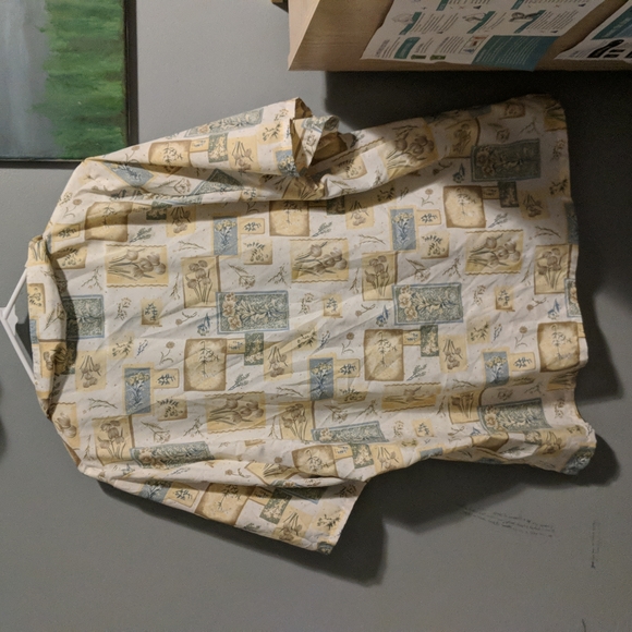 Oversized lightweight button up blouse - Picture 6 of 7